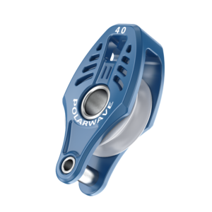 40 mm light-weight block with becket Blue