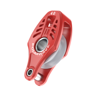 40 mm light-weight block with becket Red