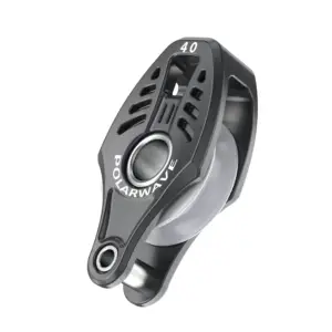 40 mm light-weight block with becket Black