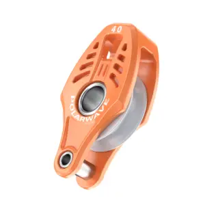 40 mm light-weight block with becket Orange
